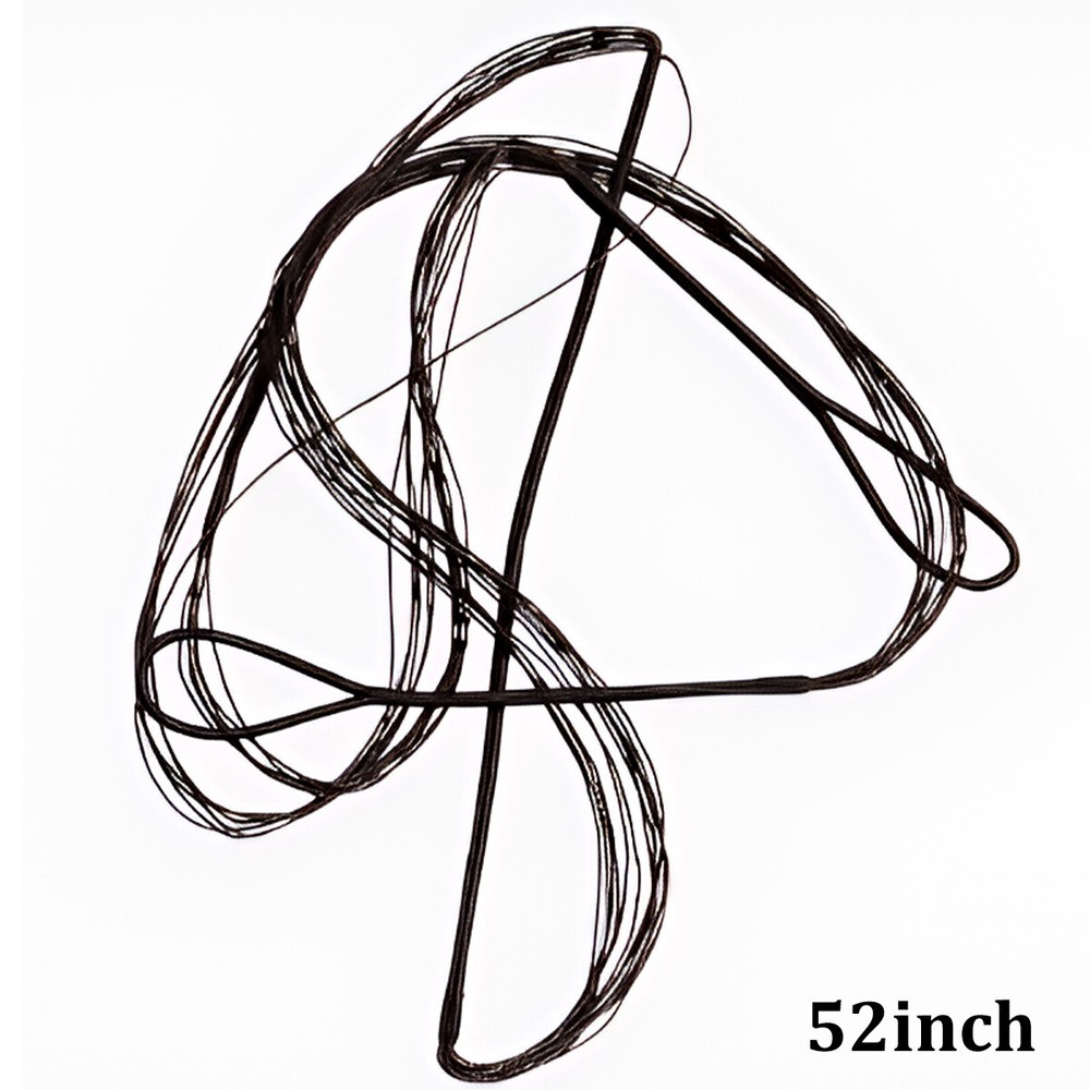 12 Strands Bow String Replacement for AMO 57" Recurve Bow Archery Bowstrings