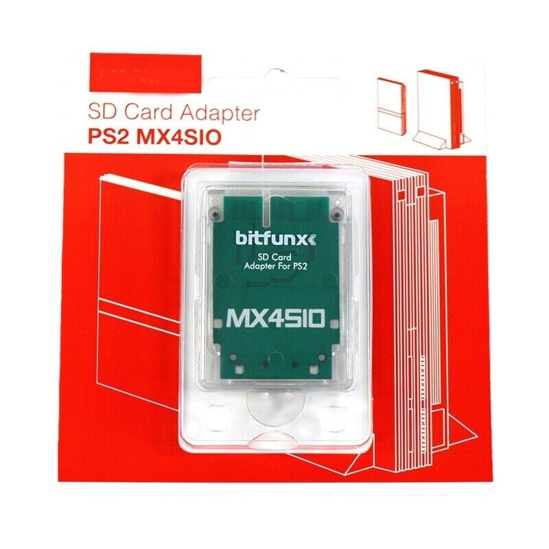 MX4SIO SIO2SD SD Card Adapter for PS2 Memory Card Expansion for SIO Replacement