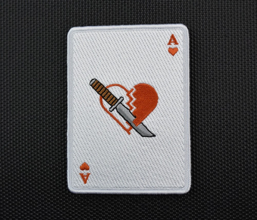 Ace Combat Heartbreak One Embroidered Patch Jack Bartlett Brand Hook & Loop