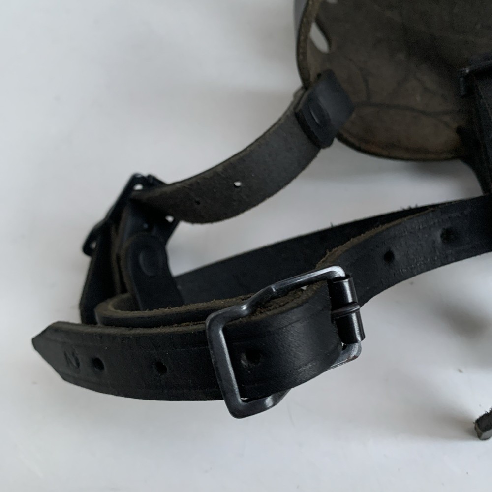Impact Armor Leather Dog Muzzle K9 Training Police Working Dog