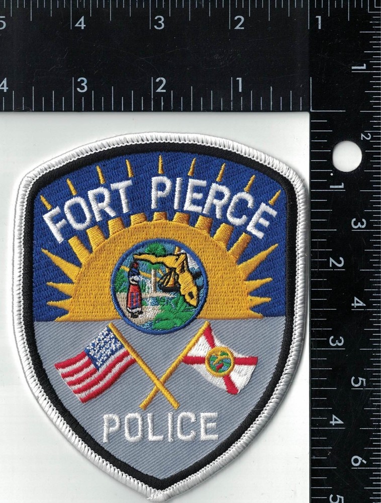 Fort Pierce Police Patch Florida FL