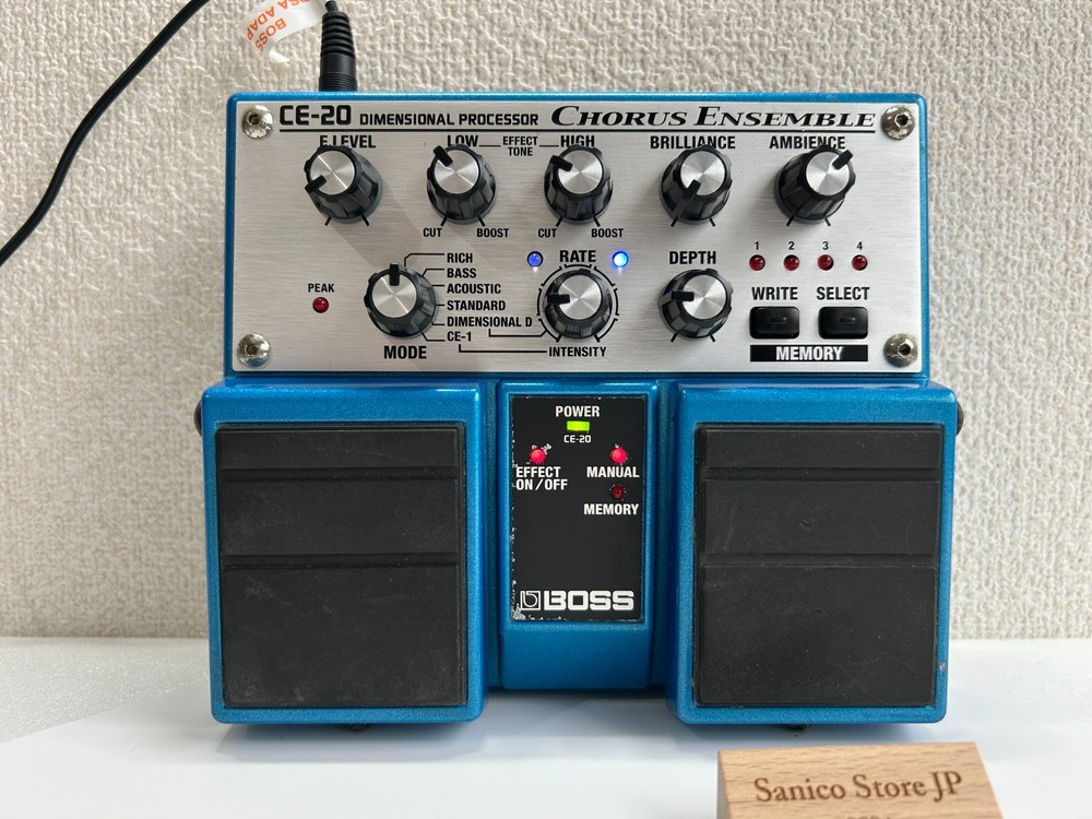 BOSS CE-20 Chorus Ensemble Processor Guitar Effects Pedal Tested Working From JP