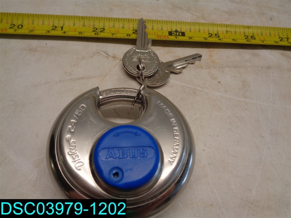 ABUS 24IB/60mm Diskus Padlock ABU24IB60
