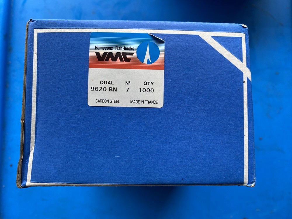 100 Size 7 VMC Carbon Steel Trebles