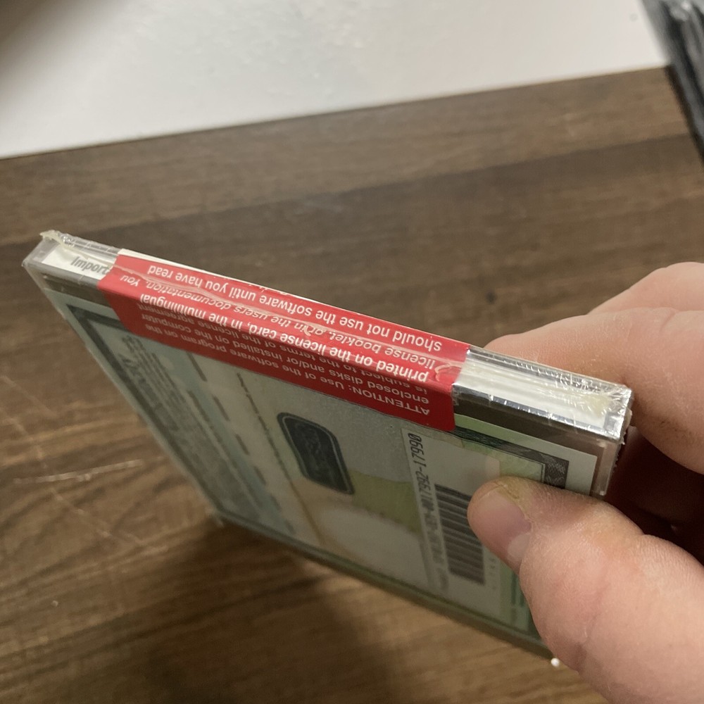 Microsoft Encarta 1997 97 Encyclopedia Version 1.0 Auth. New Sealed CD Rom Disk