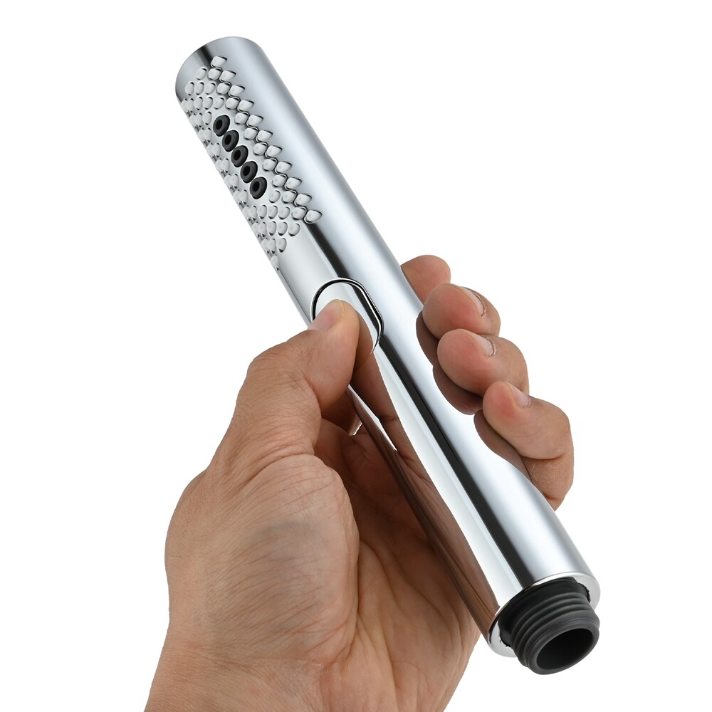 ABS Handheld Shower Head 3 Water Model Polished Chrome Modern Bathrooom Hardware