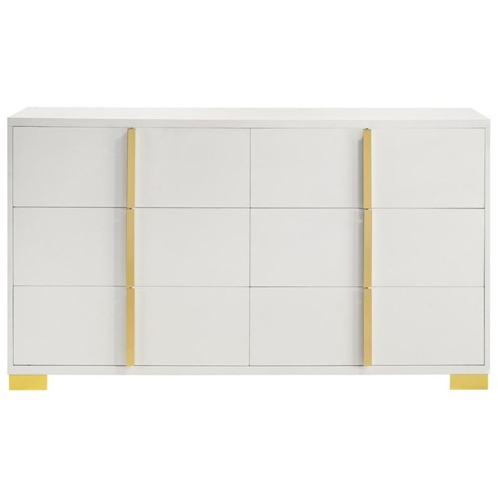 Marceline 5-piece Eastern King Bedroom Set White