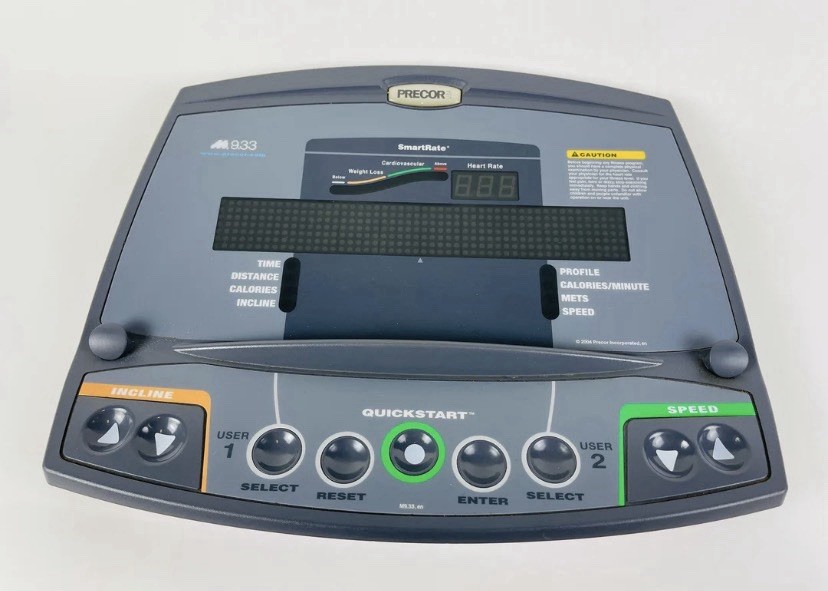 Precor 9.33 M9.33 Treadmill Display Console Panel (CP163)
