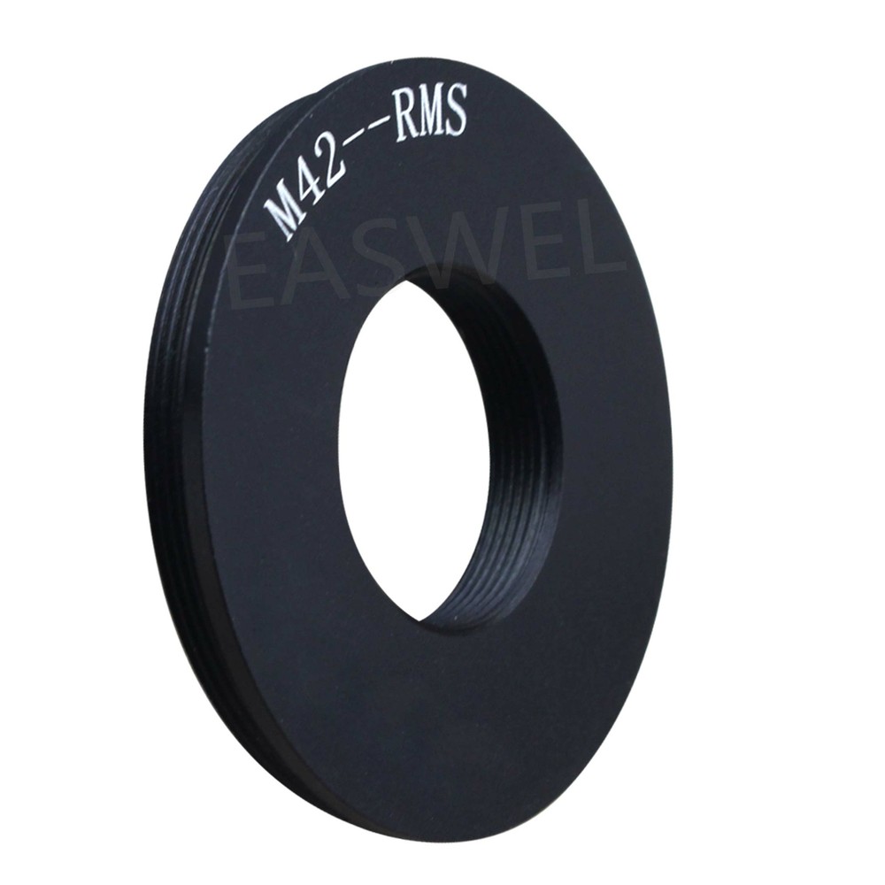 Microscope Objective RMS Thread Transfer to M42 Interface Adapter f/microscopio
