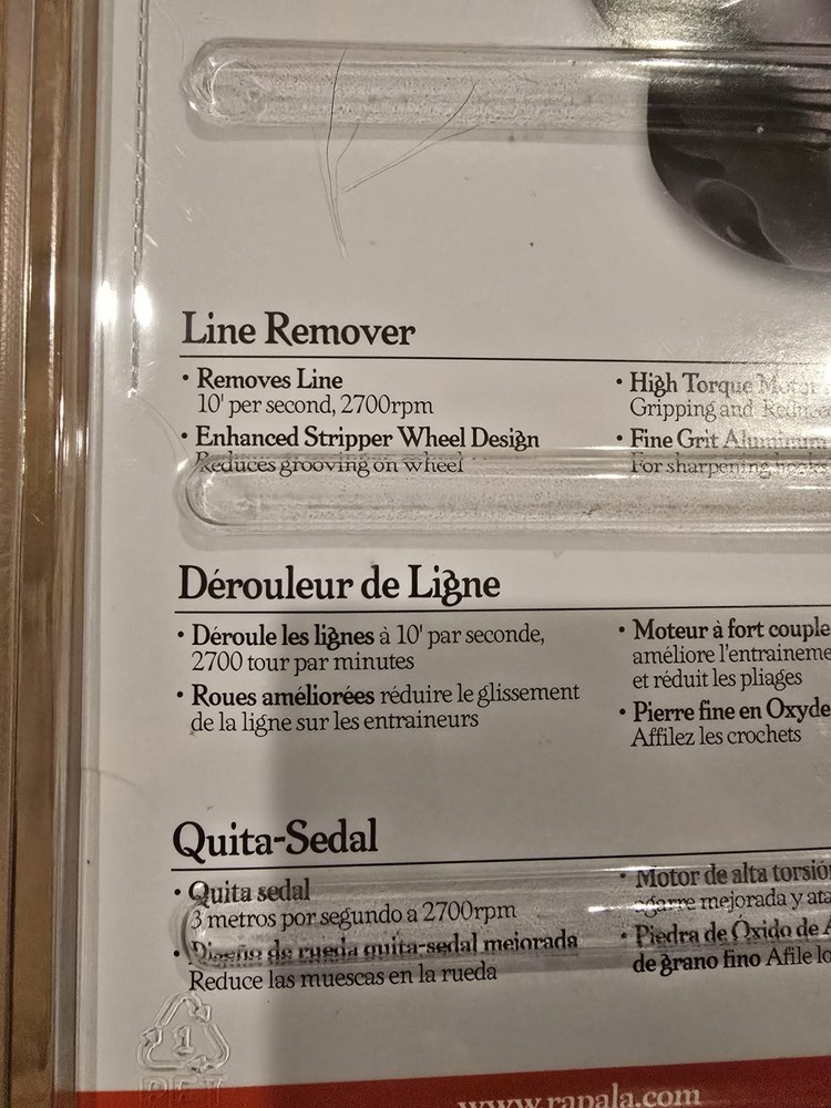 Rapala Compact Line Remover and Fishing Hooker Sharpener. Unopened