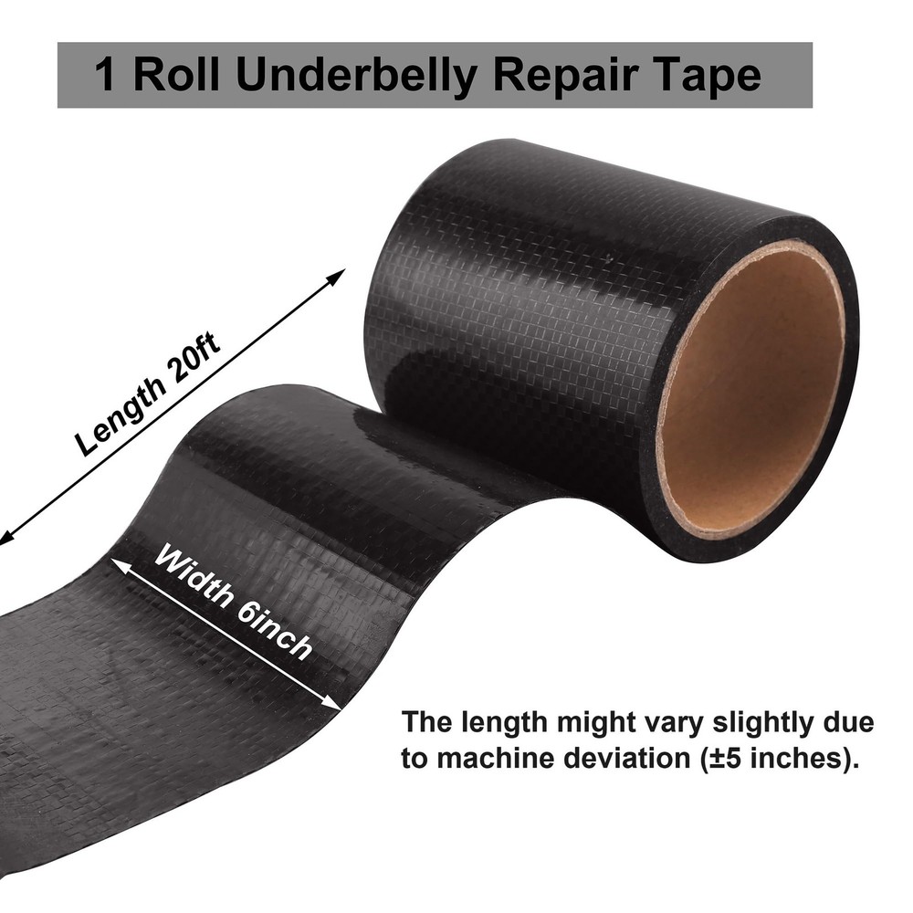 PlusRoc RV Underbelly Material Tape Waterproof Flex 6'' x 20'