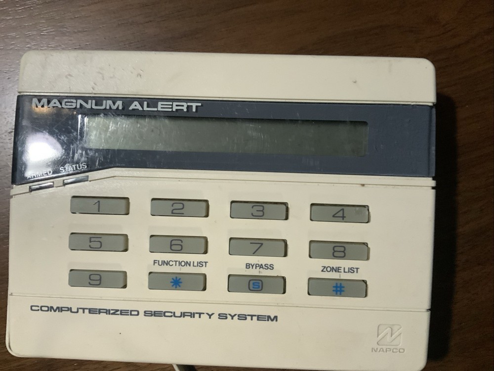 14 Napco Magnum Alert Lot Control Keypad Panel for Computerized Security System