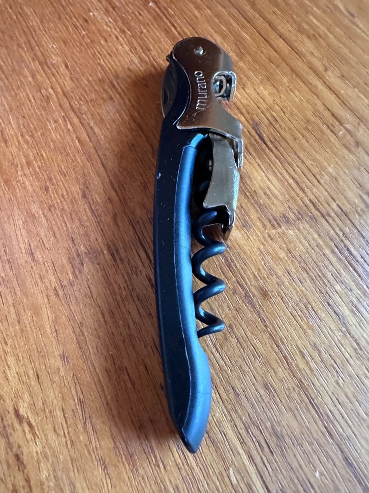 Murano VINUM Waiters Corkscrew Wine Key Opener
