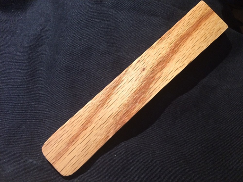 Standard 8" Solid Oak and 10oz Leather Knife, Razor, and Tool Strop/Sharpener