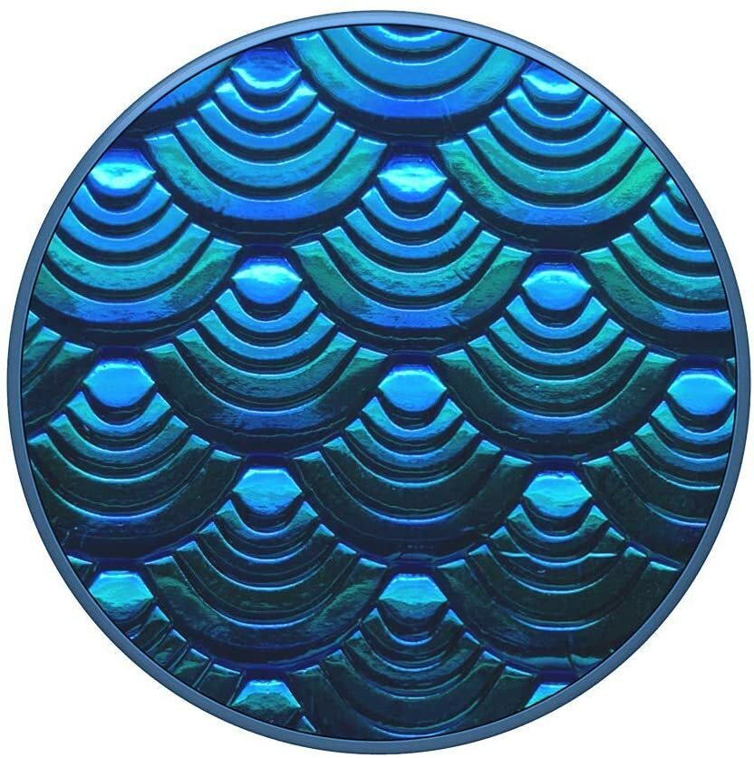 PopSockets Phone Grip/Stand - Iridescent Mermaid Wave Design