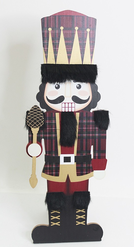 Christmas Nutcracker Standee Emperor Character 18" Holiday Colors