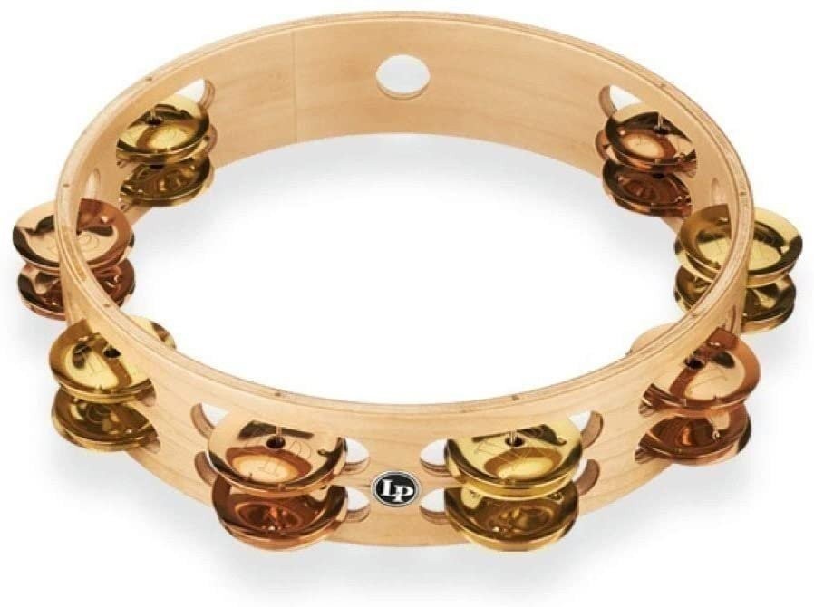 PRO 10 DBL ROW TAMB-BRASS/BRONZE