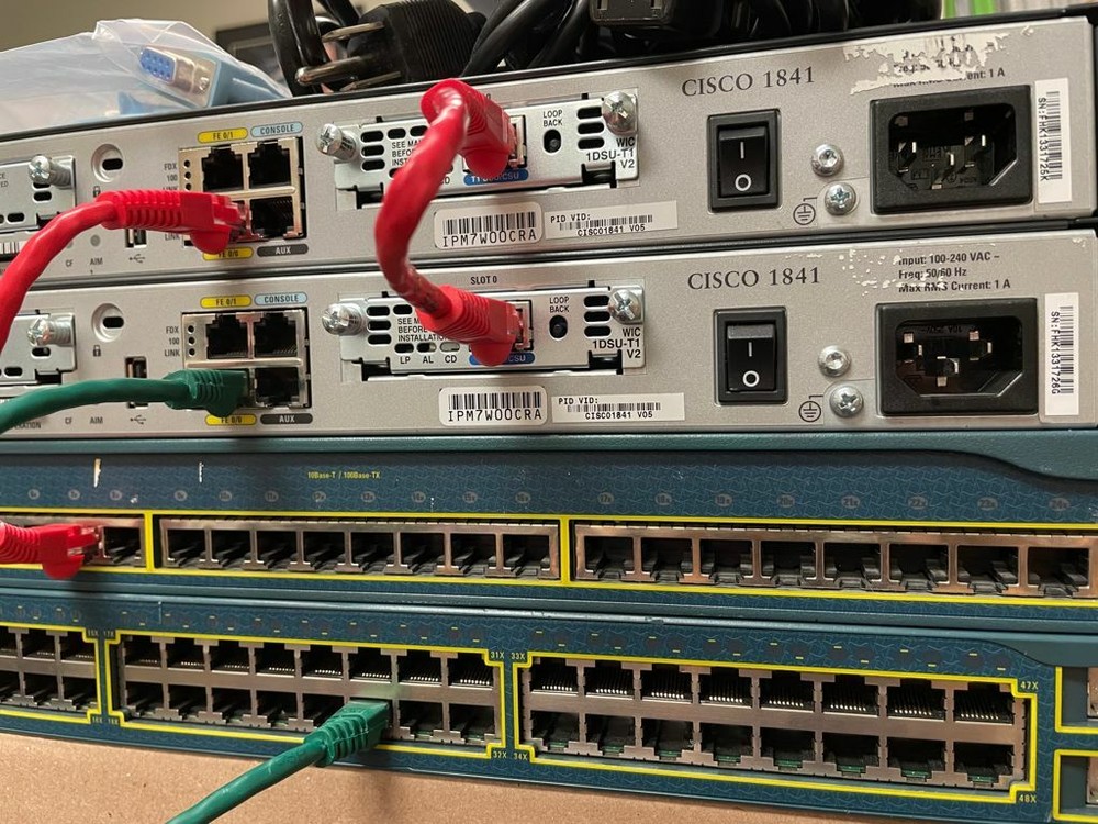 Cisco CCNA LAB KIT IOS 15 Routers with lab examples.Delivery 3-7 DAYS