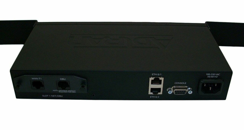 Adtran NetVanta 3430 1202820G1 Modular Access Router Includes 1202862L1