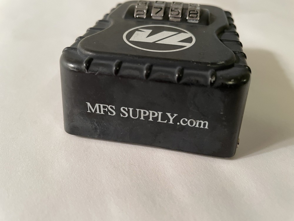 MFS Vault Lock 3200 Key Lock Box Waterproof Combination Lockbox NO CODE!