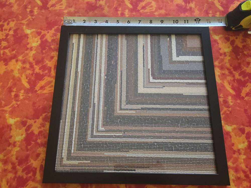 Earth Colors Diamond Art Handmade Framed