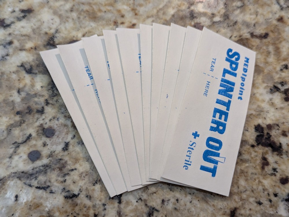 Medipoint 10 Pack Splinter Out First Aid Sterile Splinter Remover