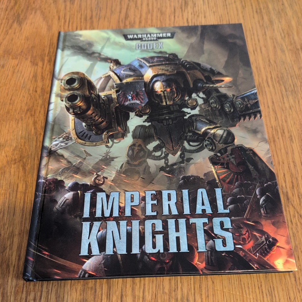 Warhammer 40k Codex Imperial Knights 2013 Fantastic Condition 6th edition