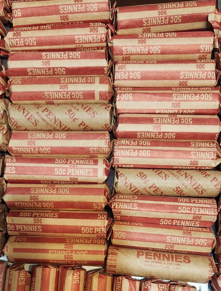 2017-P Lincoln Shield Cent Penny 50 Coin roll