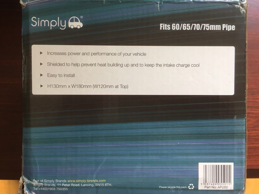 Simply Universal Red Stainless Cone Filter Bnib