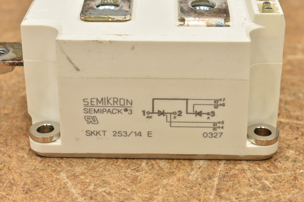 Semikron SKKT253/14E, SemiPack 3 Thyristor/Diode Module