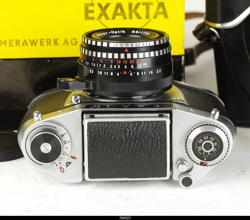 Ihagee Exa Ia V With Meyer Domiplan 2,8/50mm Mint Box