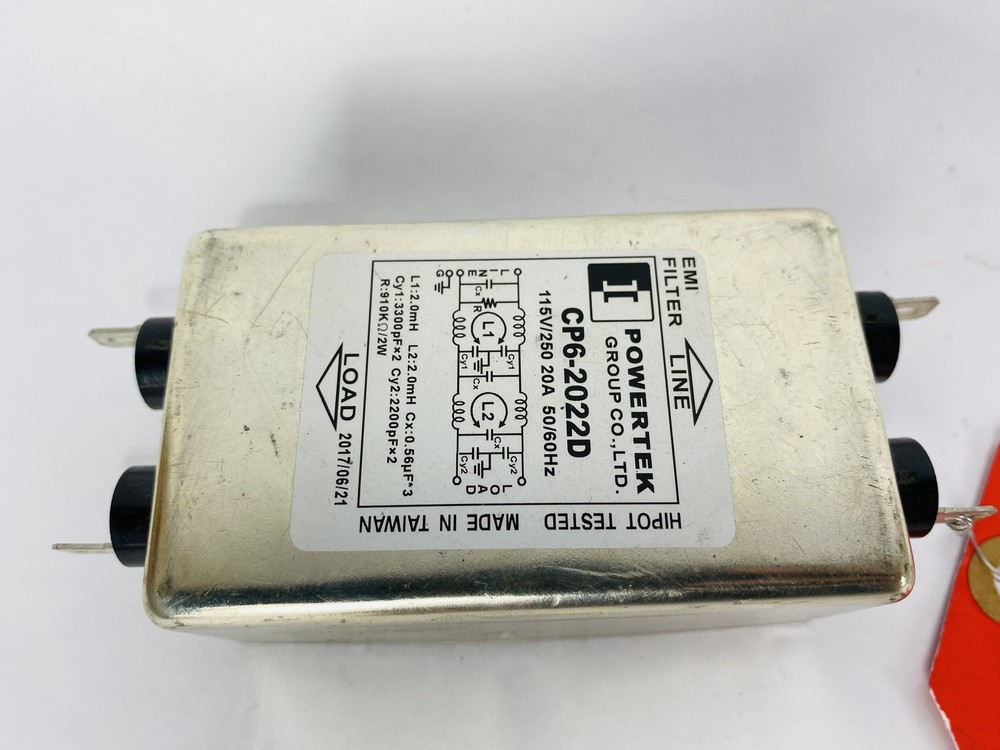PhysioMill Treadmill AC Line Filter CP6-2022D (EP89)