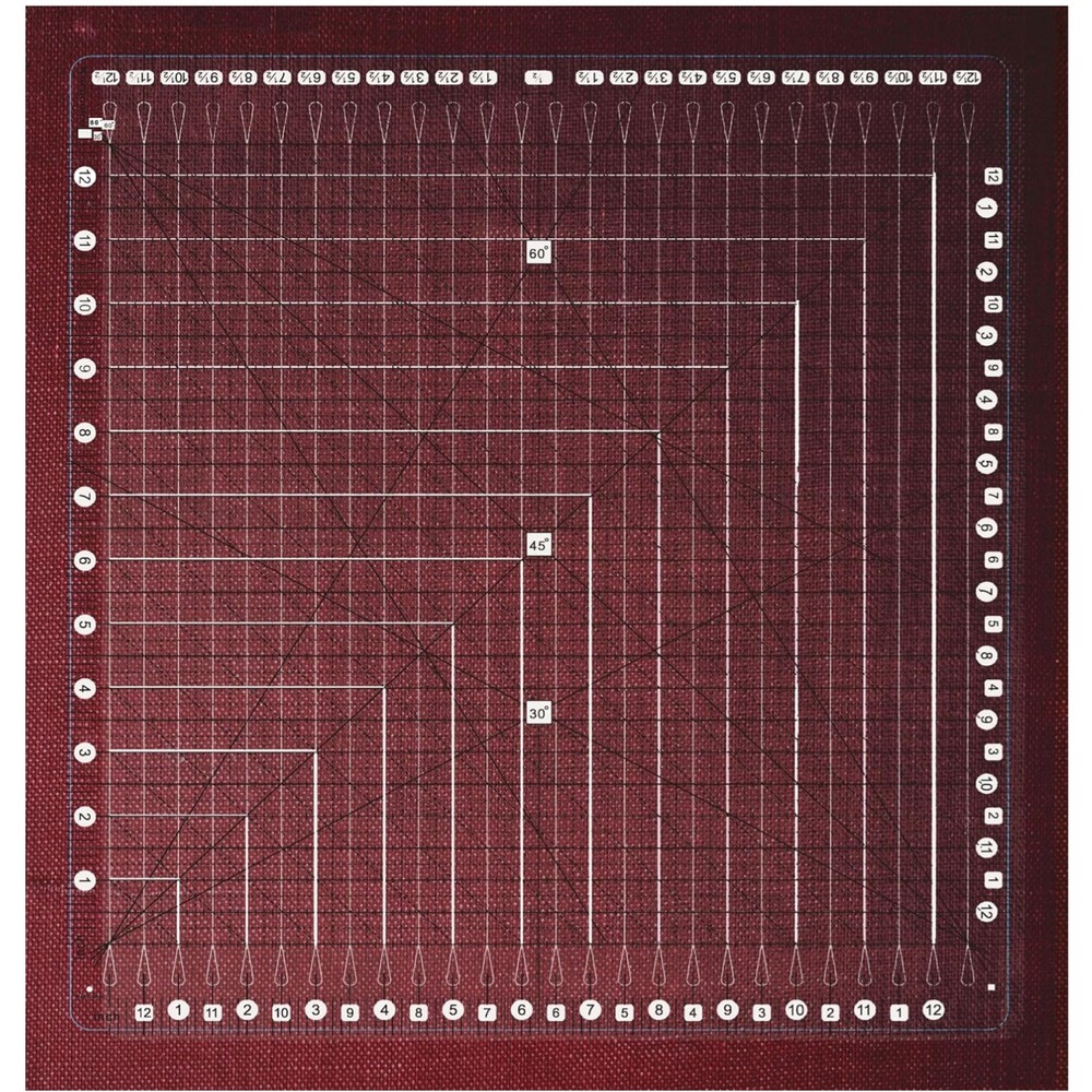 Multi-Angle Quilting Ruler - 45/60 Degrees