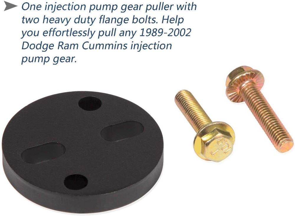 Injection Pump Gear Puller & Cummins Engine Barring / Rotating Tool for Dodge