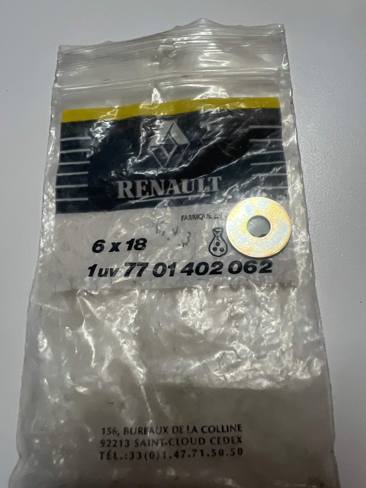 7701402062 - 1=100WASHERS D6 - Renault