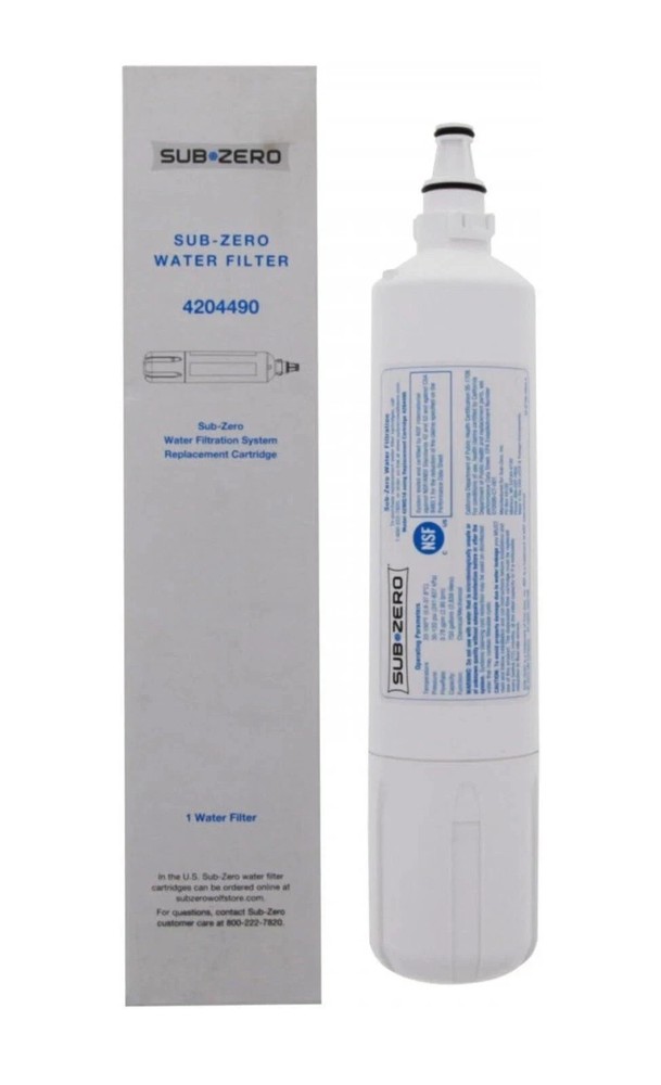 1 PACK Sub-Zero 4204490 Refrigerator Water Filter - White New USA