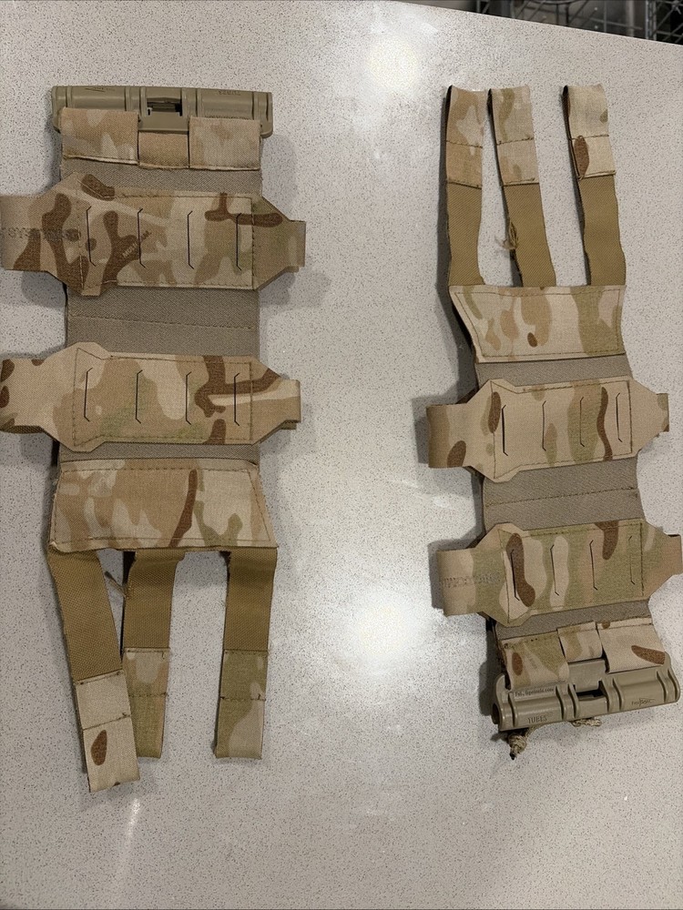 Beez Combat Systems Elastic 2 Cell Cummerbund Size Medium Multicam Arid