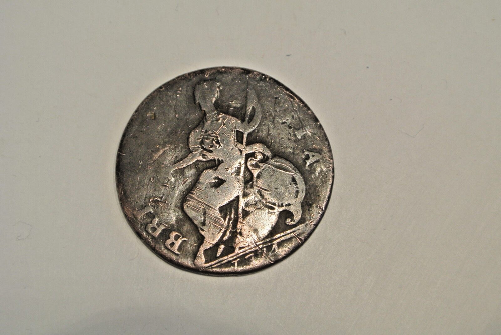 Half Penny 1774 poids 7 gr 90