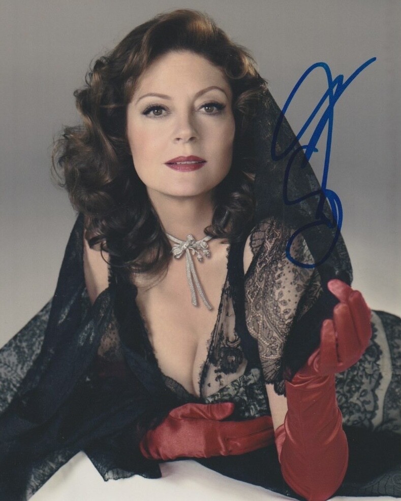 Susan Sarandon signed 8x10 photo