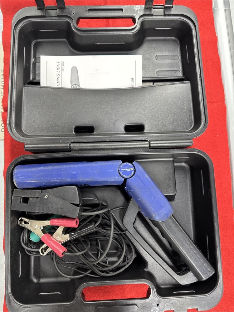 Blue Point EETL5568A Blue & Black Digital Timing Light