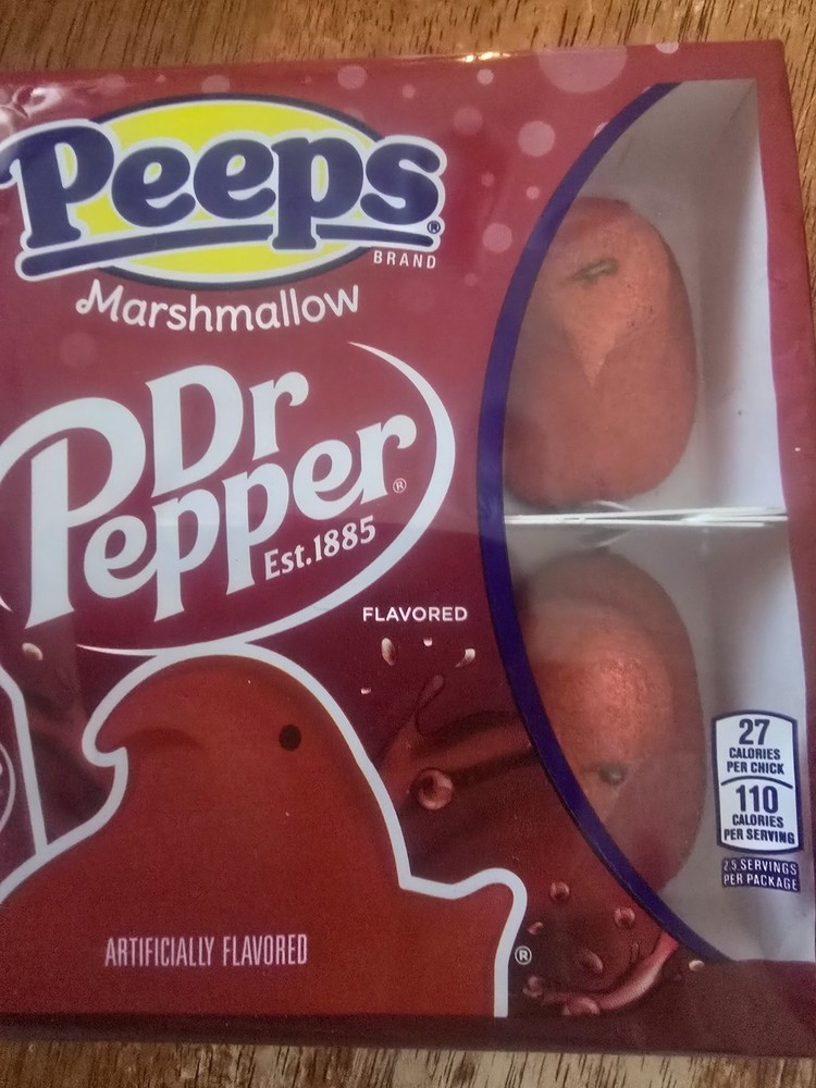 Limited edition Dr Pepper Peeps