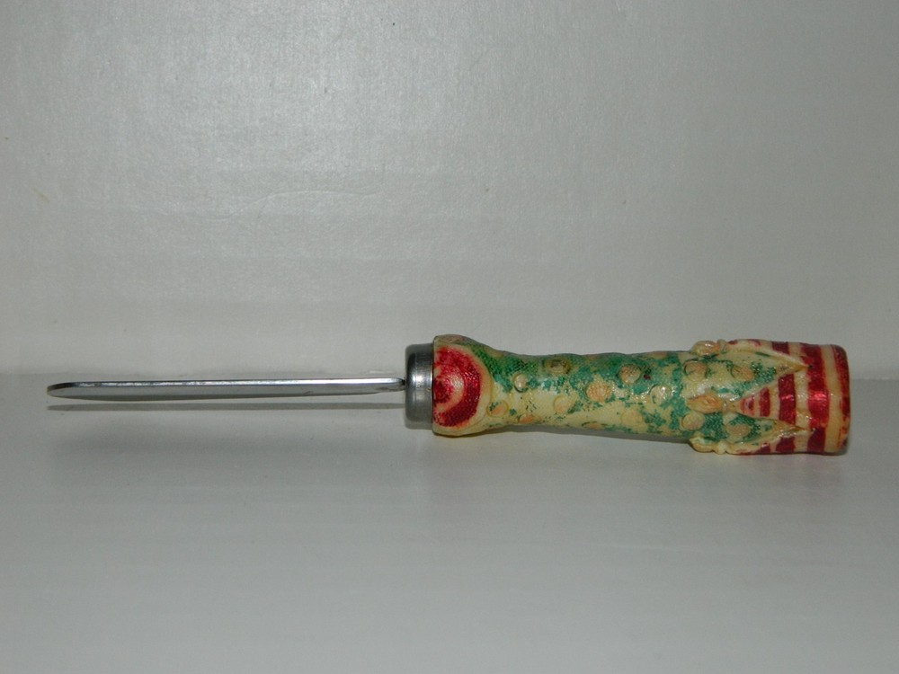 Boston Warehouse Christmas Stocking Cheese Spreader Knife