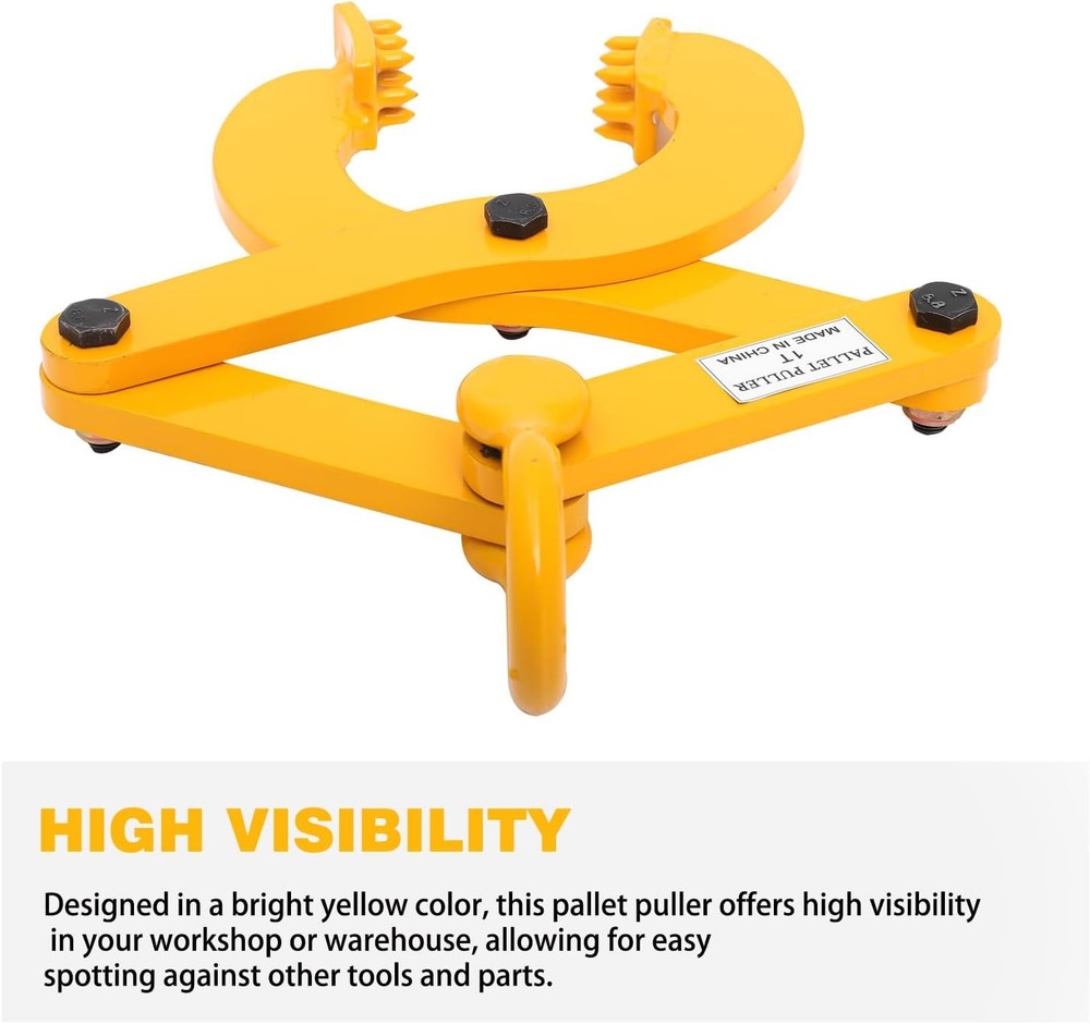 Pallet Puller,1T/2205 LBS Capacity Pallet Jack Puller,Heavy Duty Single Sciss...
