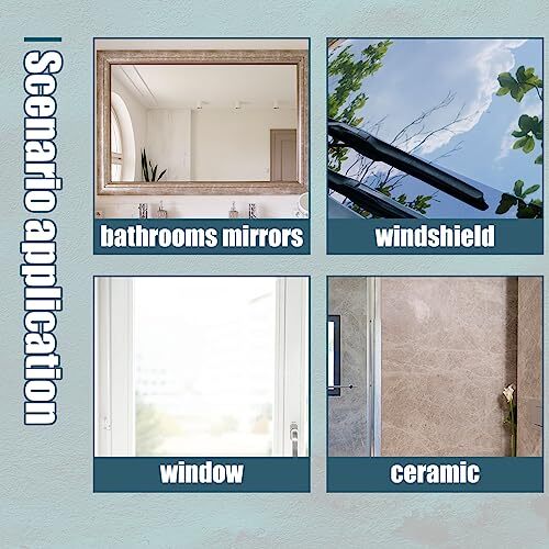 Car Window Cleaner Kit Windshield Cleaning Tool with Extendable Long Handle