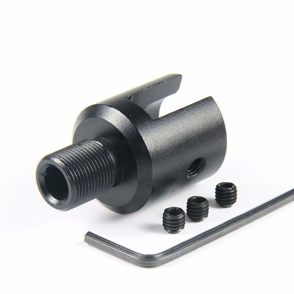 Ruger 1022 10/22 Adapter With 1/2''x28 Thread Muzzle Brake Compensator