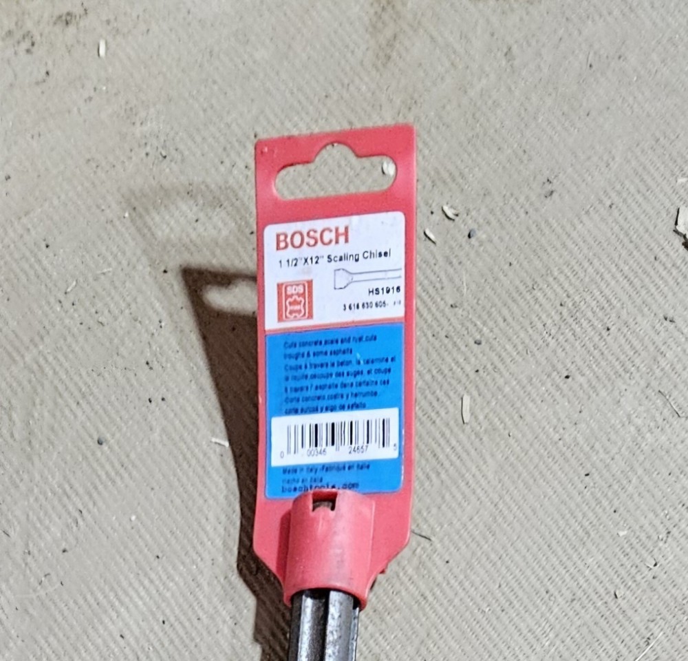 Bosch 1 1/2”x12” Scaling Chisel - HS1916
