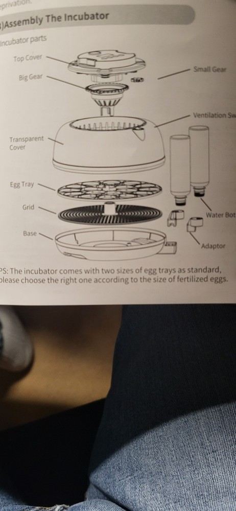 18 Egg Incubator with Automatic Egg Turning and Humidity Control Incubators