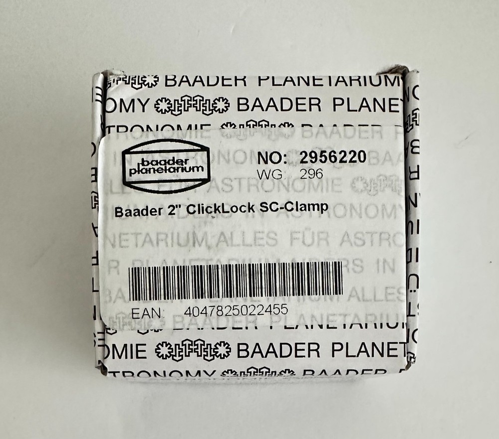 Baader 2" Clicklock SC-Clamp #2956220 BAD-CLSC-2