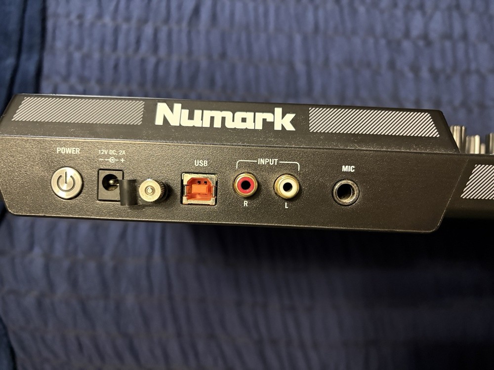 Numark NV 4-Deck DJ Controller, Dual Screens, Built-in Mixer, Pitch Control, USB