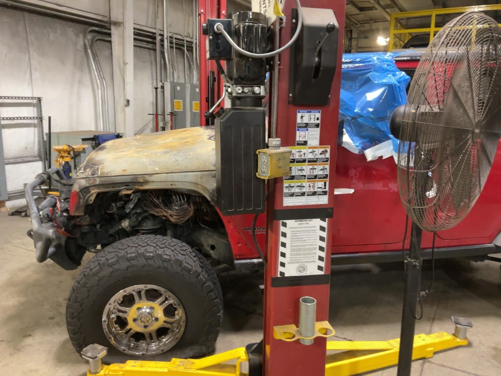 Used Windshield Frame fits: 2011 Jeep Wrangler Grade A